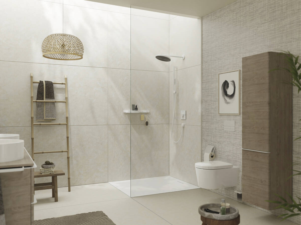 Hansgrohe Pulsify S EcoSmart 100 Matt White ručni tuš sa 1 vrstom mlaza 24125700