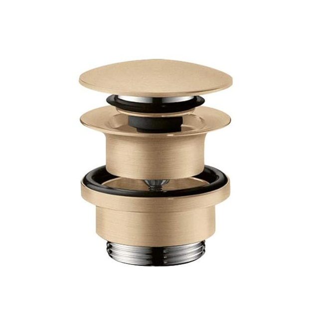 Hansgrohe Metropol 260 Brushed Bronze Air Power EcoSmart baterija (slavina) za umivaonik sa odlivnim ventilom sifona push-open metalnim 32512140