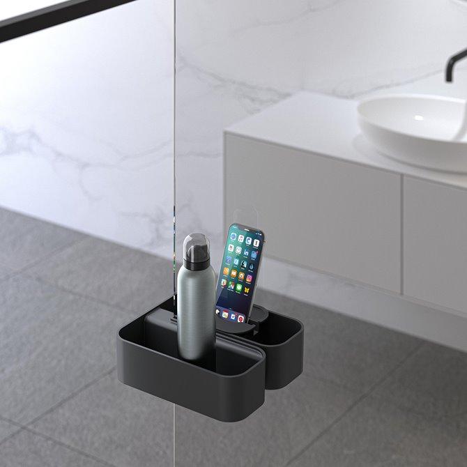 Geesa Frame Black korpa za tuš paravan 918903-06