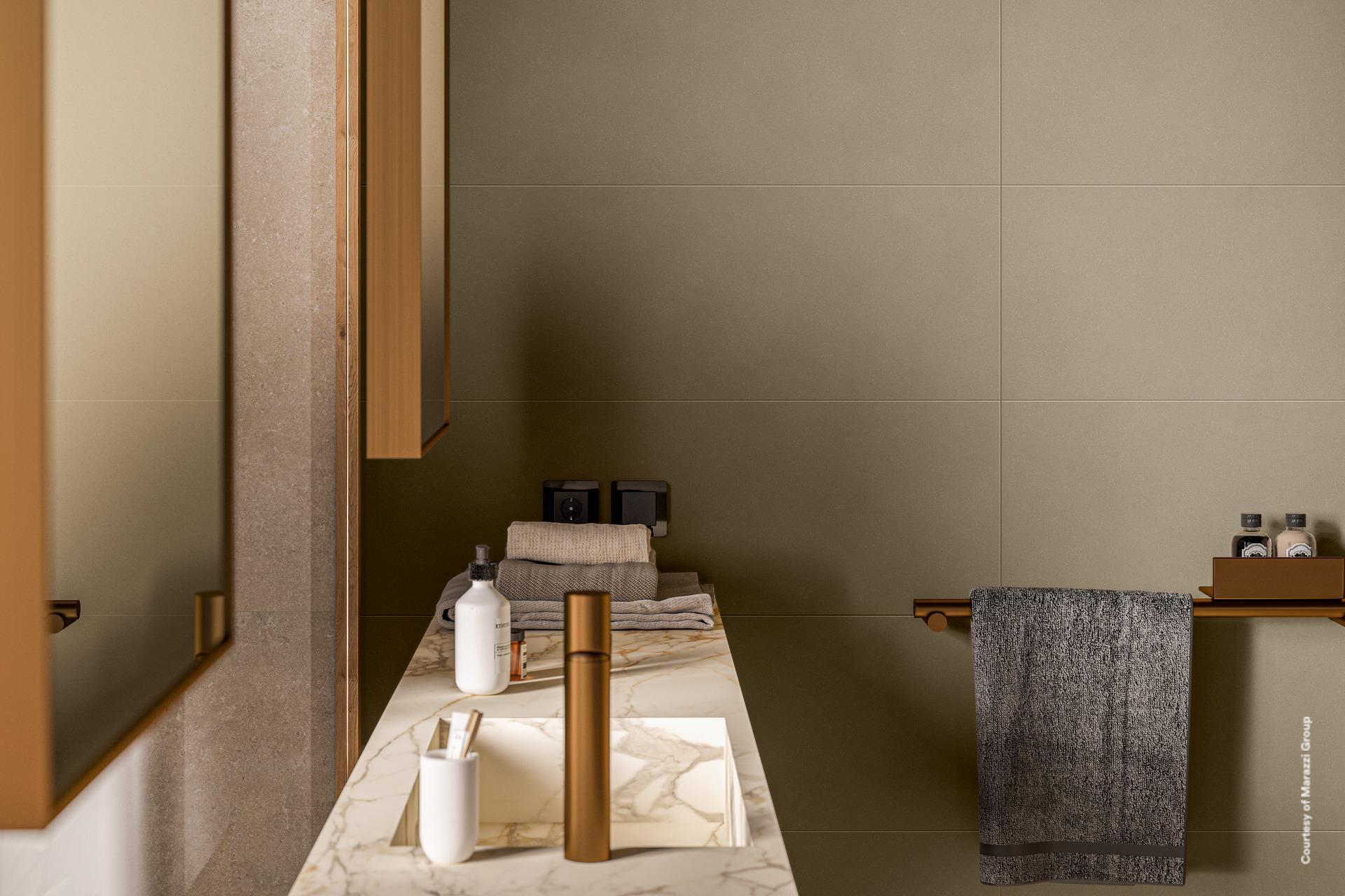 Marazzi Marble Calacatta Vena Vecchia M7S0 160x320 6mm Grande Satin Stuoiato / With Mesh pločica podno-zidna 5.120 71.680