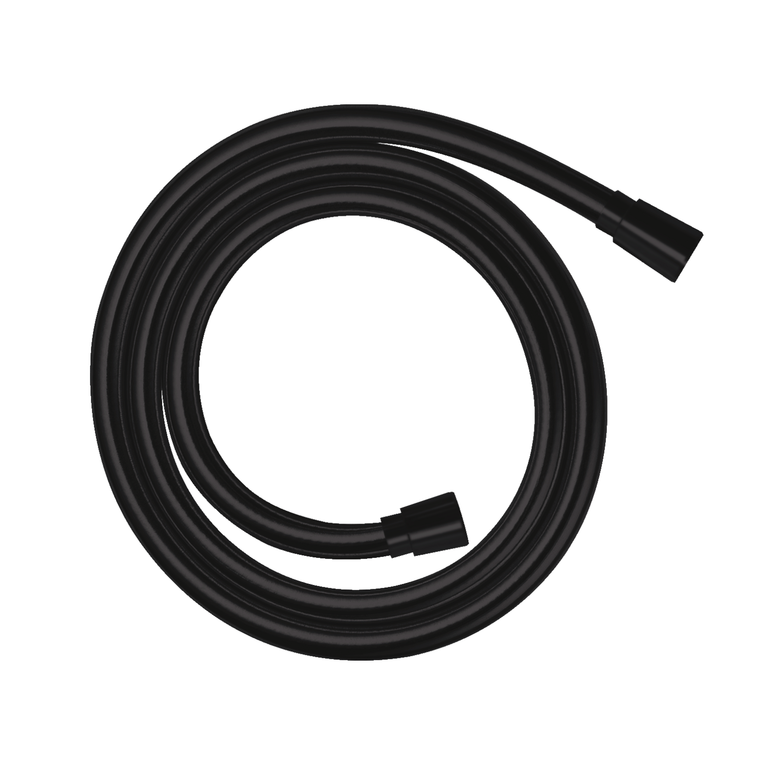 Hansgrohe Pulsify Select S 65 Matt Black tuš set: ručni tuš sa 3 mlaza, Isiflex 1600 crevo za tuš i usponska šipka sa kliznim držačem 24161670