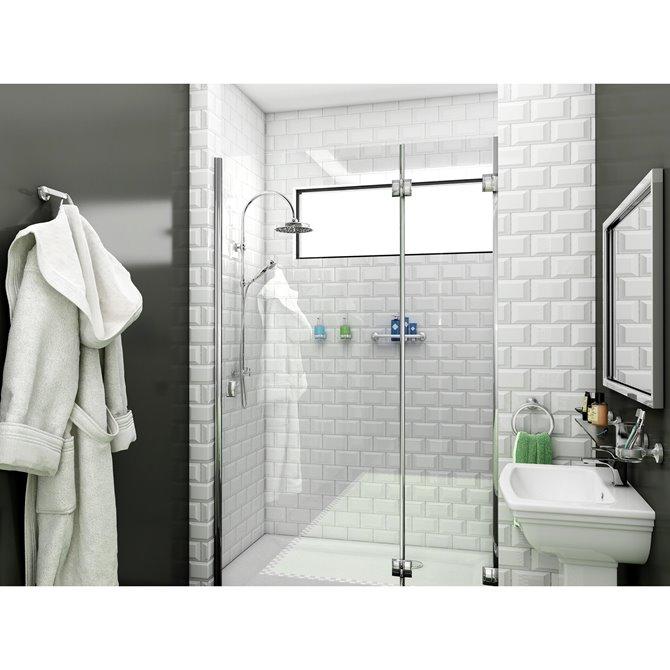 Geesa Tone 300 Chrome korpa za tuš kabinu 917314-02-30