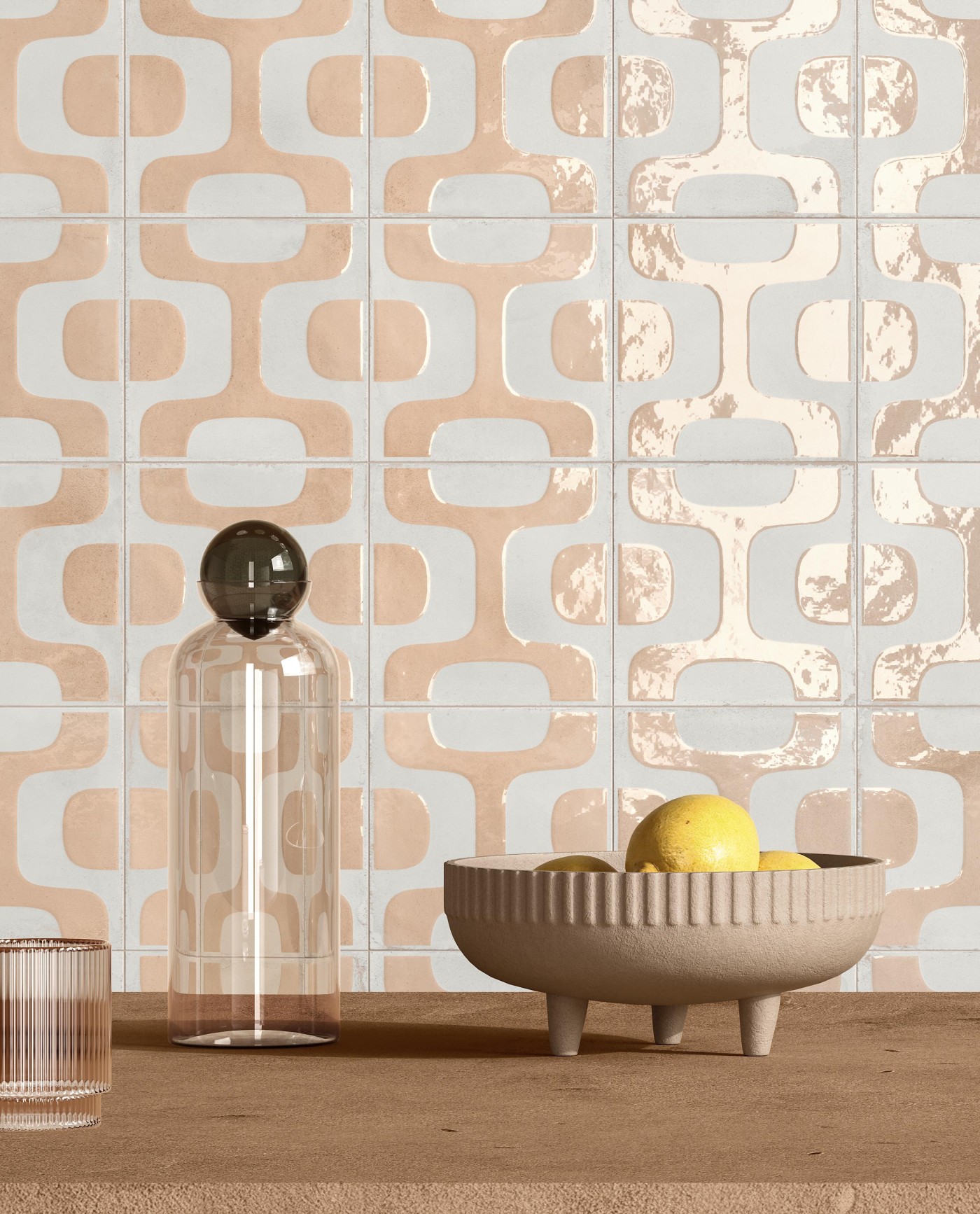 Faetano Manufatti Ipanema 20MI00IP 20x20 8,5mm Matt-Lux pločica podno-zidna dekorna sa poliranim delovima 1.160 52.200