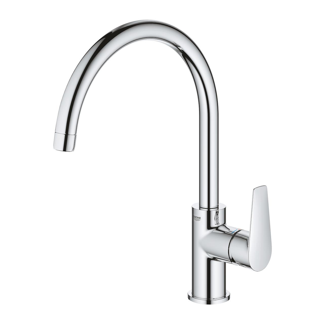 Grohe Bauedge Chrome 210 baterija (slavina) za sudoperu 31367001