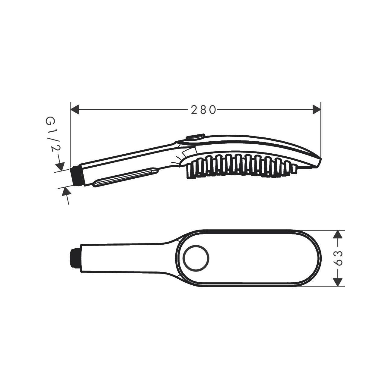 Hansgrohe DogShower  150 SkyBlue ručni tuš za pse sa 3 vrste mlaza 26640540