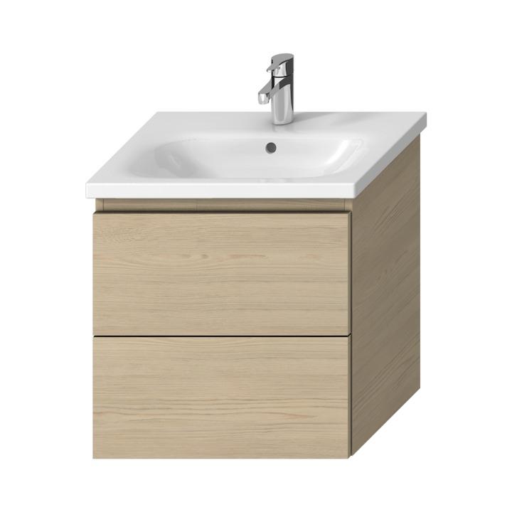 Jika Mio N White umivaonik (lavabo) 60x45x0,35 konzolni sa rupom za bateriju i prelivom 8.1271.3.000.104.1