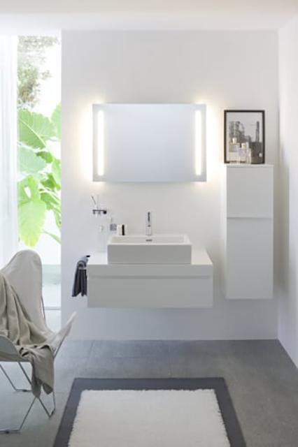Laufen Living City White umivaonik (lavabo) 49x31x15,5 podgradni sa prelivom 8.1243.1.000.109.1