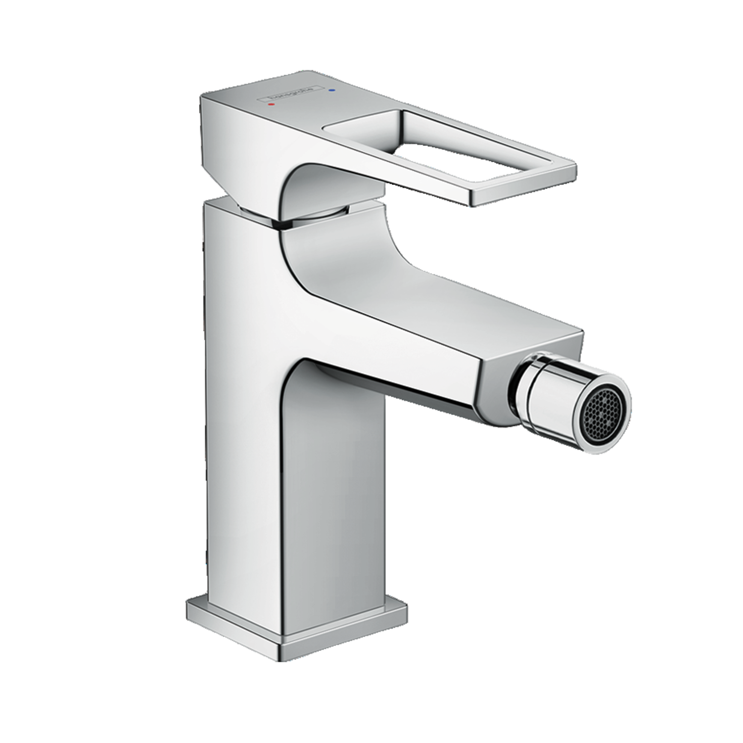 Hansgrohe Metropol 100 Chrome baterija (slavina) za bide sa odlivnim ventilom sifona push-open 74520000