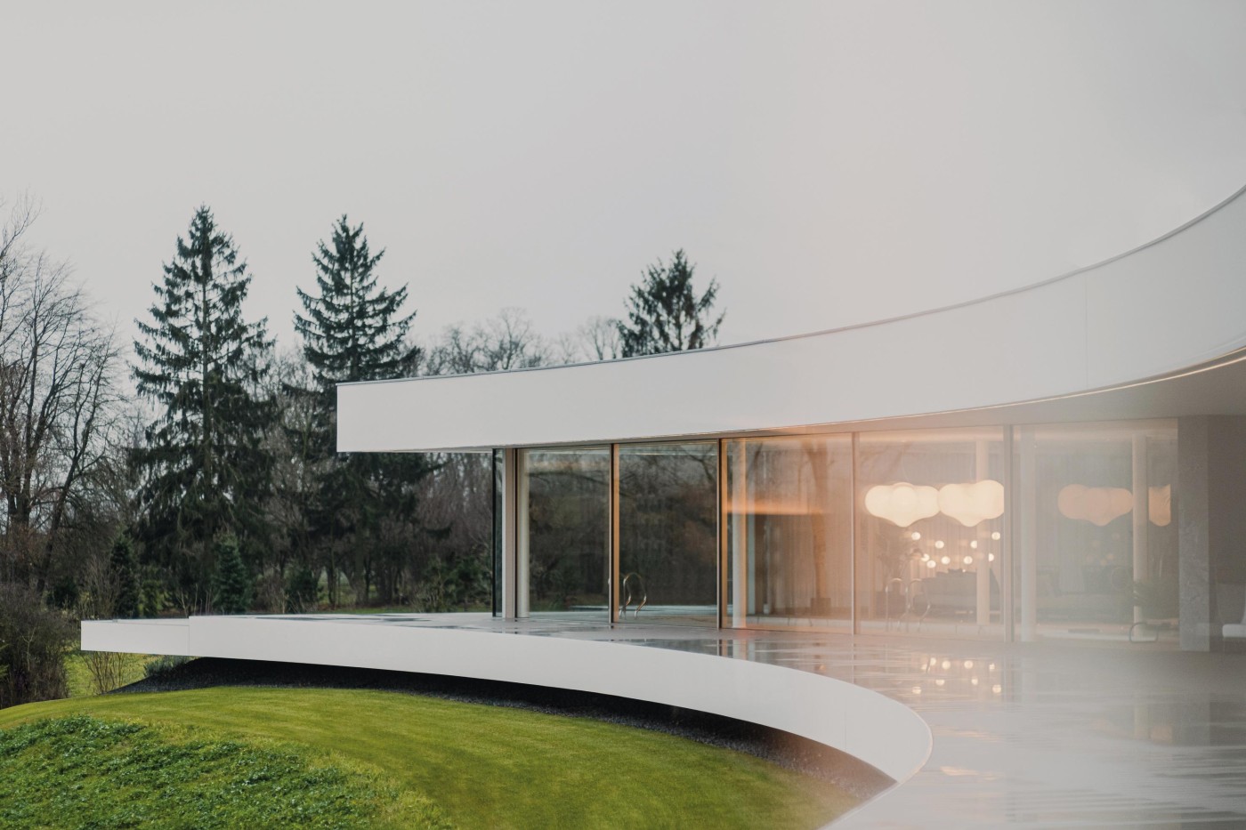 Axolight Cloudy White/White 3000K 92W 7602lm 220-240V AC 128x123x349 5xLED lampa visilica dimabilna SPCLOUDYBCXXLED