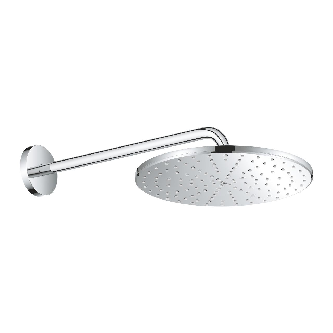 Grohe Rainshower Mono 310 Chrome nadglavni tuš okrugli sa 1 mlazom i držačem nadglavnog tuša zidnim od 422mm 26558000