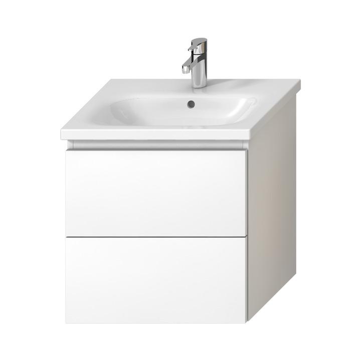 Jika Mio N White umivaonik (lavabo) 60x45x0,35 konzolni sa rupom za bateriju i prelivom 8.1271.3.000.104.1