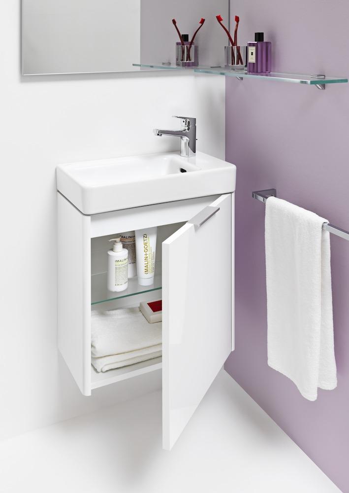 Laufen Pro S White umivaonik (lavabo) 48x28x8,5 konzolni sa rupom za bateriju levo 8.1595.5.000.104.1