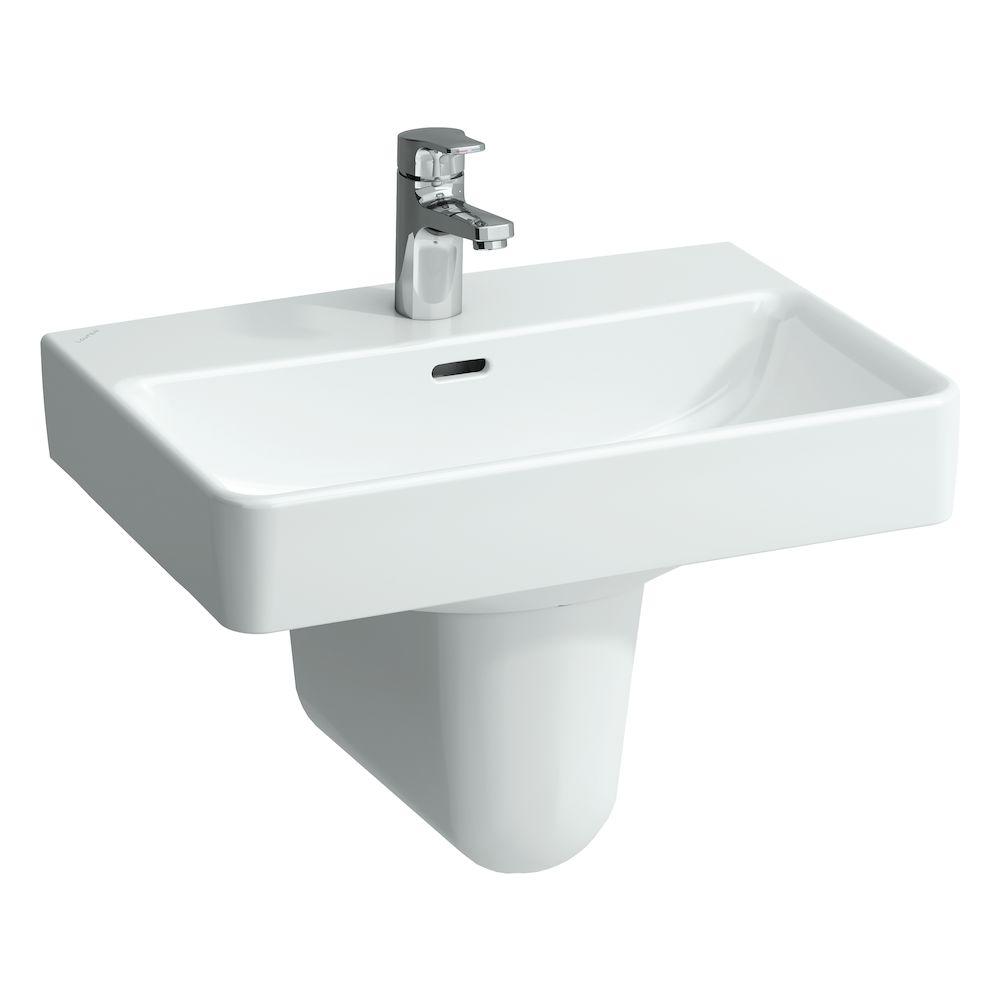 Laufen Pro S White umivaonik (lavabo) 55x38x9,5 konzolni sa rupom za bateriju i prelivom 8.1895.8.000.104.1