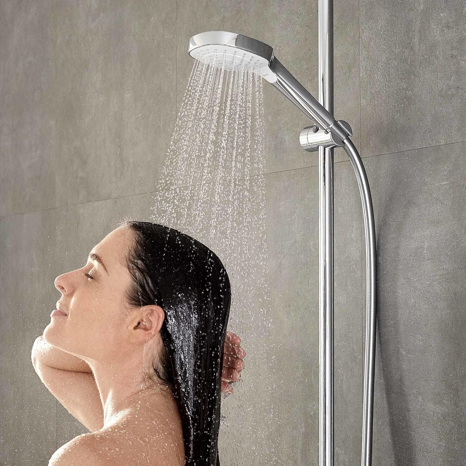 Hansgrohe Croma Select E Multi EcoSmart 110 White/Chrome ručni tuš sa 3 vrste mlaza 26811400