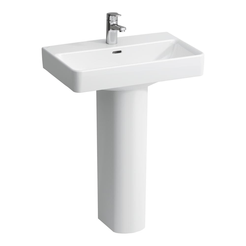 Laufen Pro S White umivaonik (lavabo) 60x38x17,5 konzolni sa rupom za bateriju i prelivom 8.1895.9.000.104.1