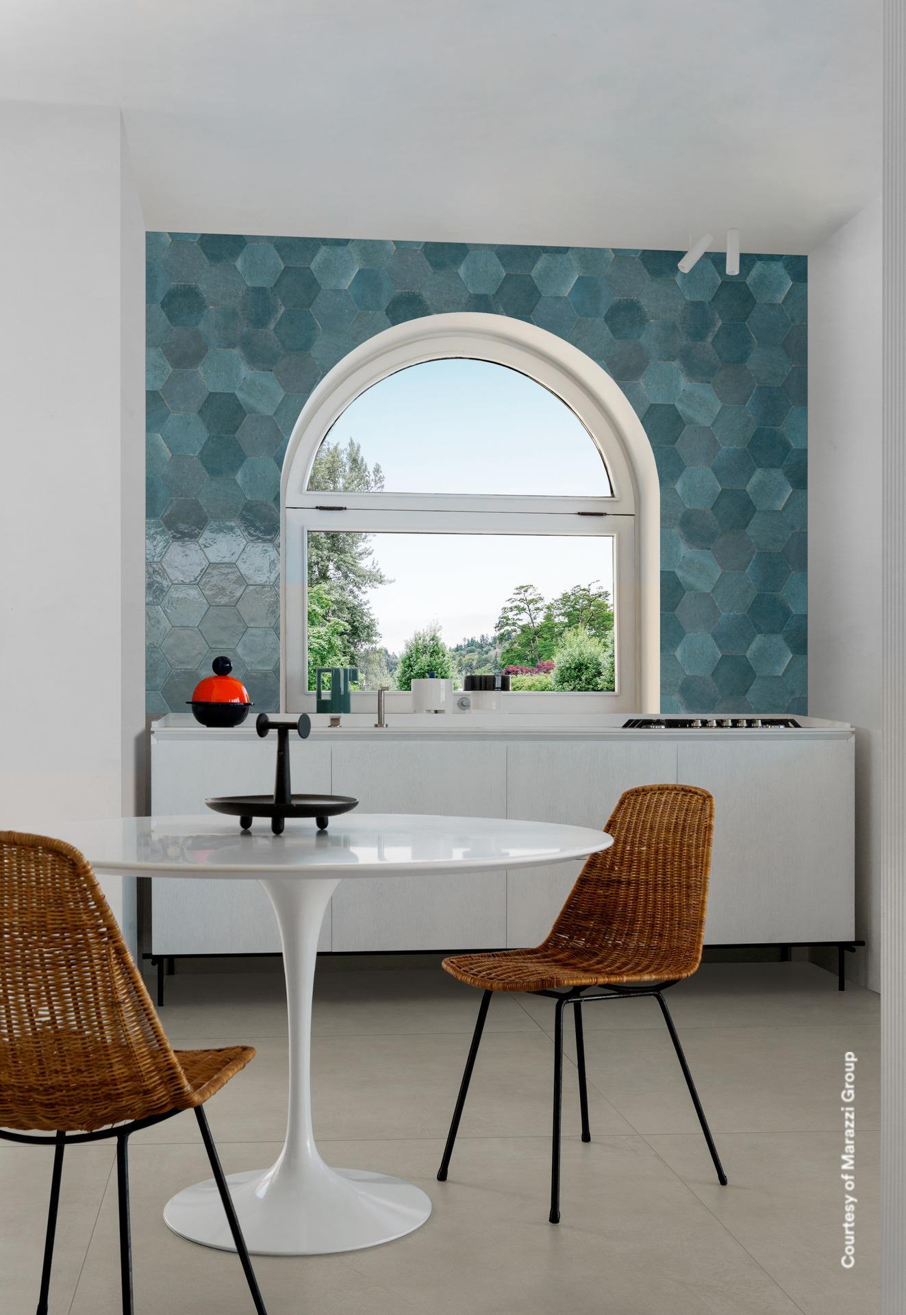 Marazzi Lume Blue Struttura 3D Swing MP96 6x24 14mm Lux pločica zidna sjajna talasasta 0.720 43.200