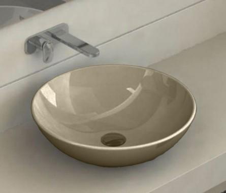 Turkuaz CeraStyle Zero Cappuccino umivaonik (lavabo) 46x46 nadgradni 71608