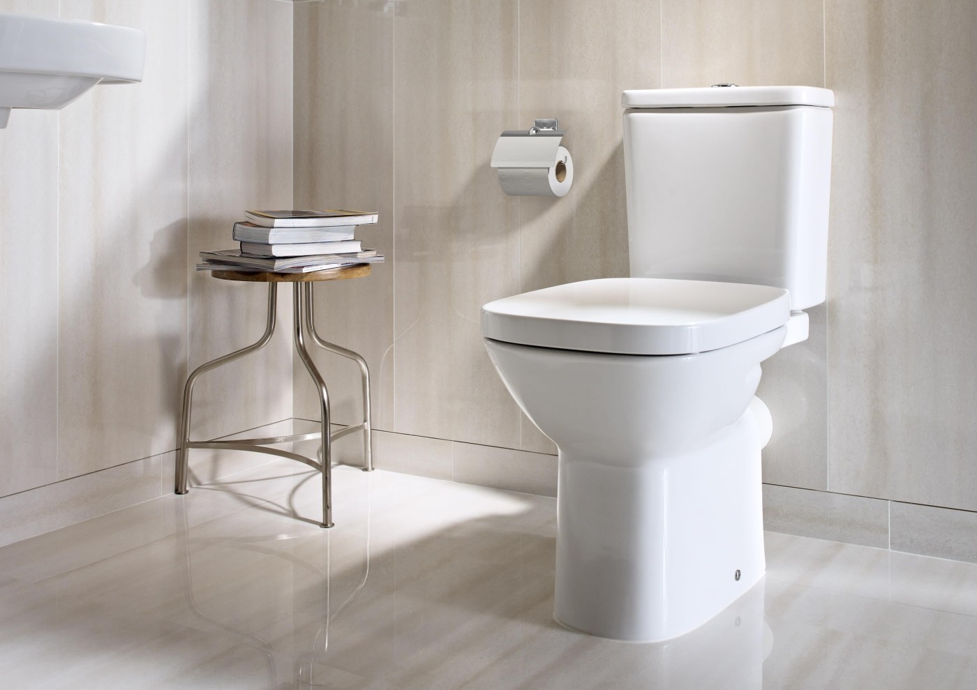 Roca Debba Soft Close White daska za WC šolju sa šarkama od nerđajućeg čelika A8019D2004