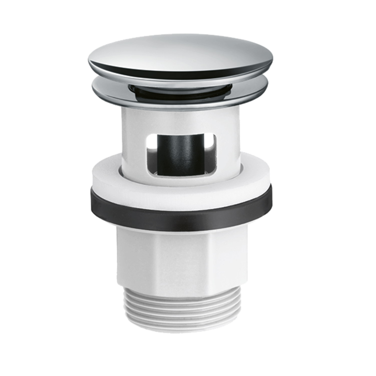 Hansgrohe Logis Fine 110 Chrome baterija (slavina) za umivaonik sa odlivnim ventilom sifona push-open 71252000