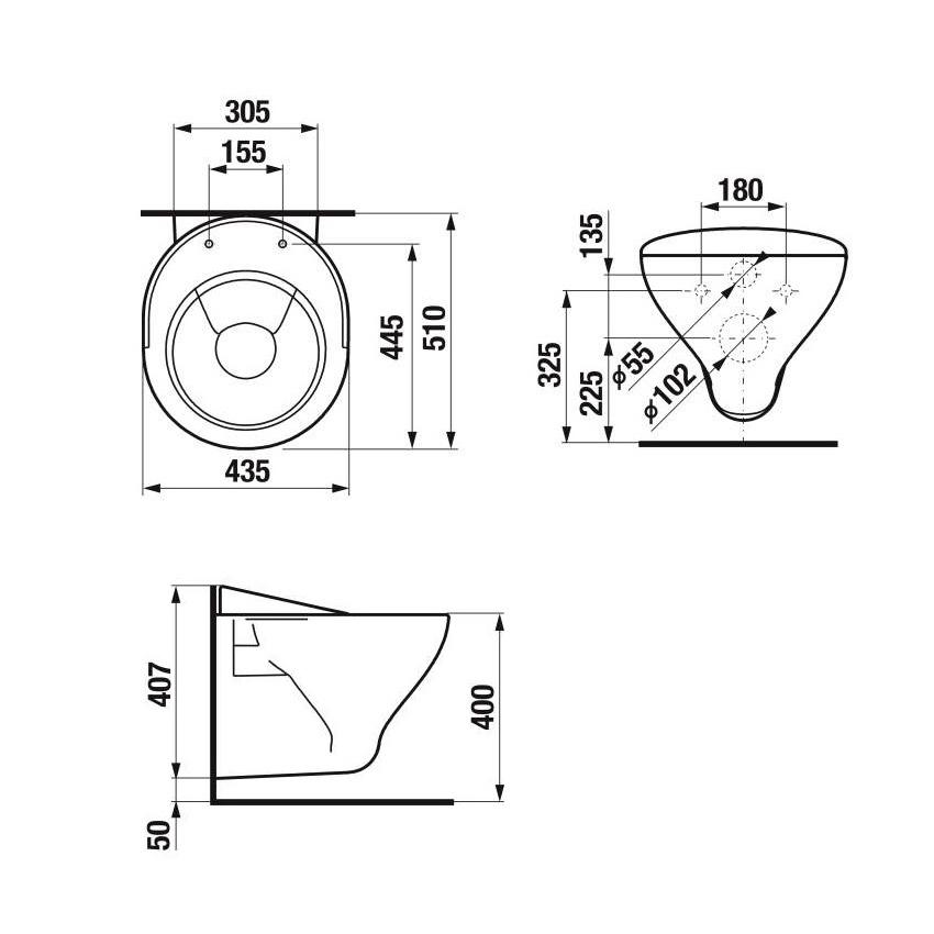 Jika Mira White trokadero konzloni 43,5x51x40 sa preklopnom rešetkom 8.5104.9.000.000.1