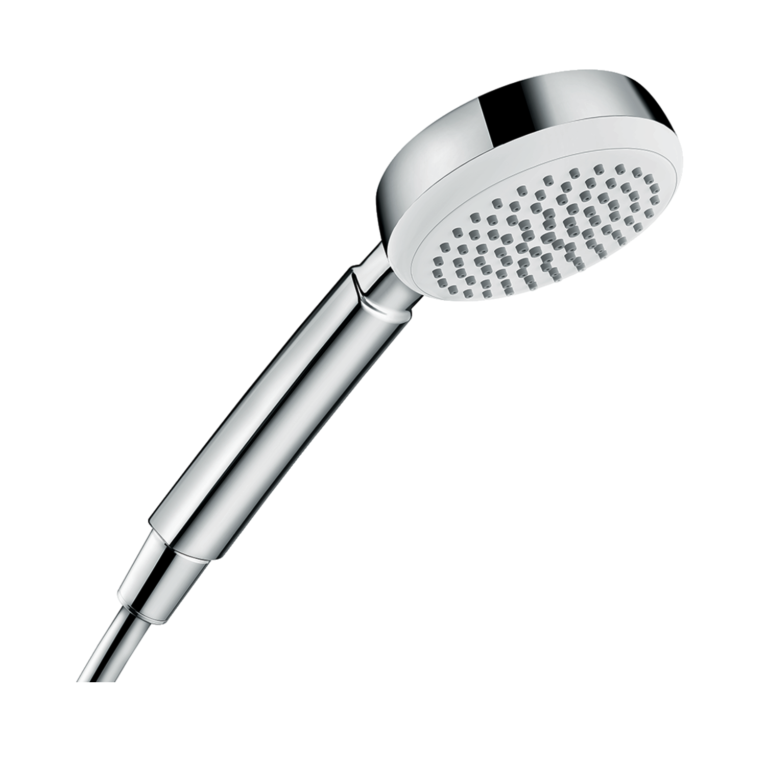 Hansgrohe Crometta 100 650 White/Chrome tuš set: ručni tuš sa 1 mlazom, Metaflex'C 1600 crevo za tuš i usponska šipka sa kliznim držačem 26652400
