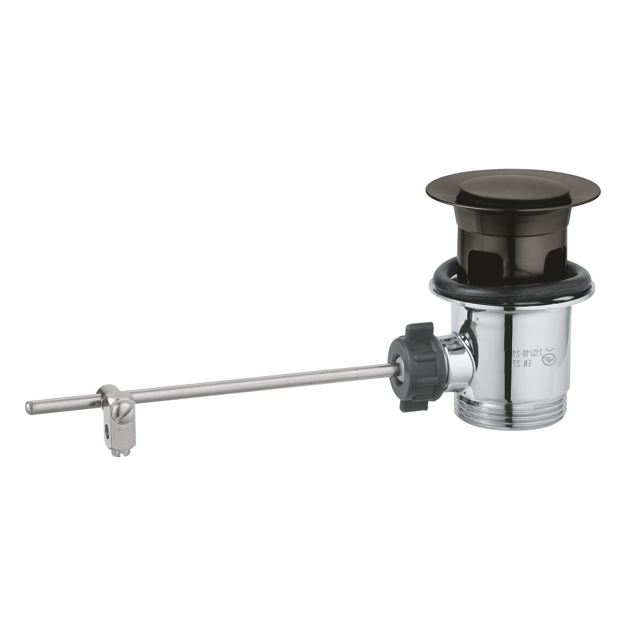 Grohe Allure Brilliant 200 Brushed Hard Graphite jednoručna baterija (slavina) za umivaonik sa odlivnim ventilom sifona pop-up 23109AL0