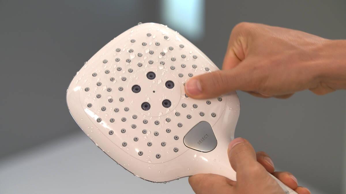 Hansgrohe Raindance Select E 150 White/Chrome ručni tuš 3 vrste mlaza 26550400