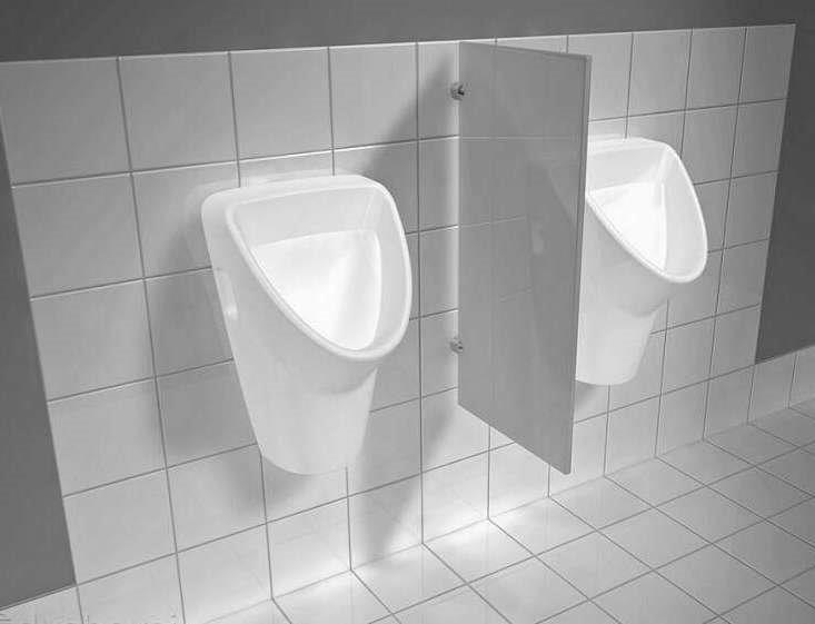 Jika Livo White pisoar 36x57,5x33 sa vidljivim dovodom, skrivenim odvodom i vidljivim kačenjem 8.4020.1.000.000.1