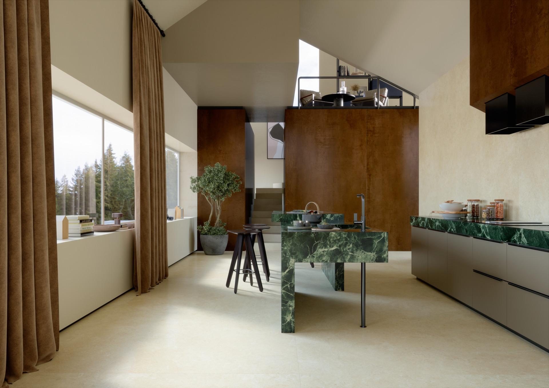 Marazzi Marble Verde Aver M9D3 120x120 6mm Grande Lux Rett pločica podno-zidna polirana 2,88 57,6