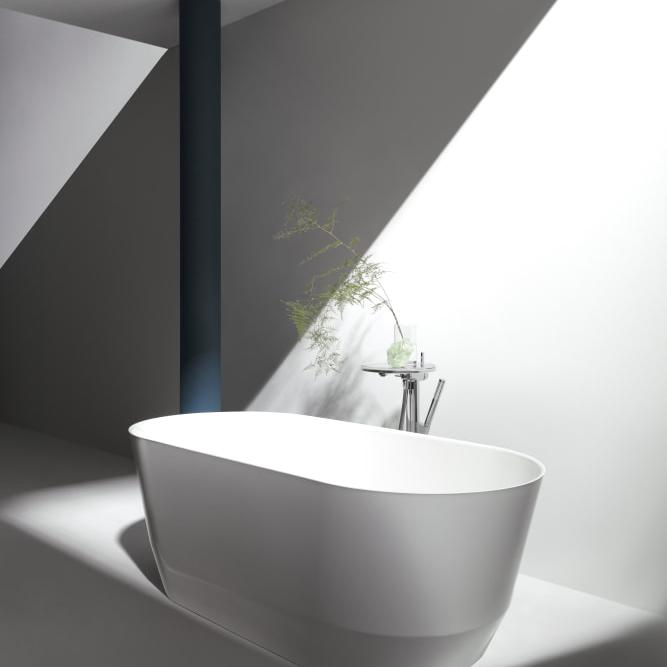 Laufen Pro Marbond White tuš kada 150x70 samostojeća visine 59mm sa mat završnicom 2.4395.2.000.000.1       