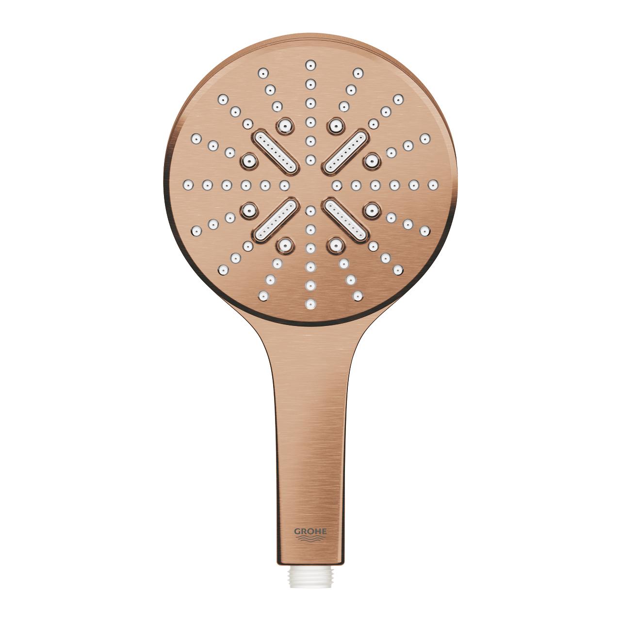 Grohe SmartActive 130 Brushed Warm Sunset ručni tuš sa 3 mlaza okrugli 26574DL0
