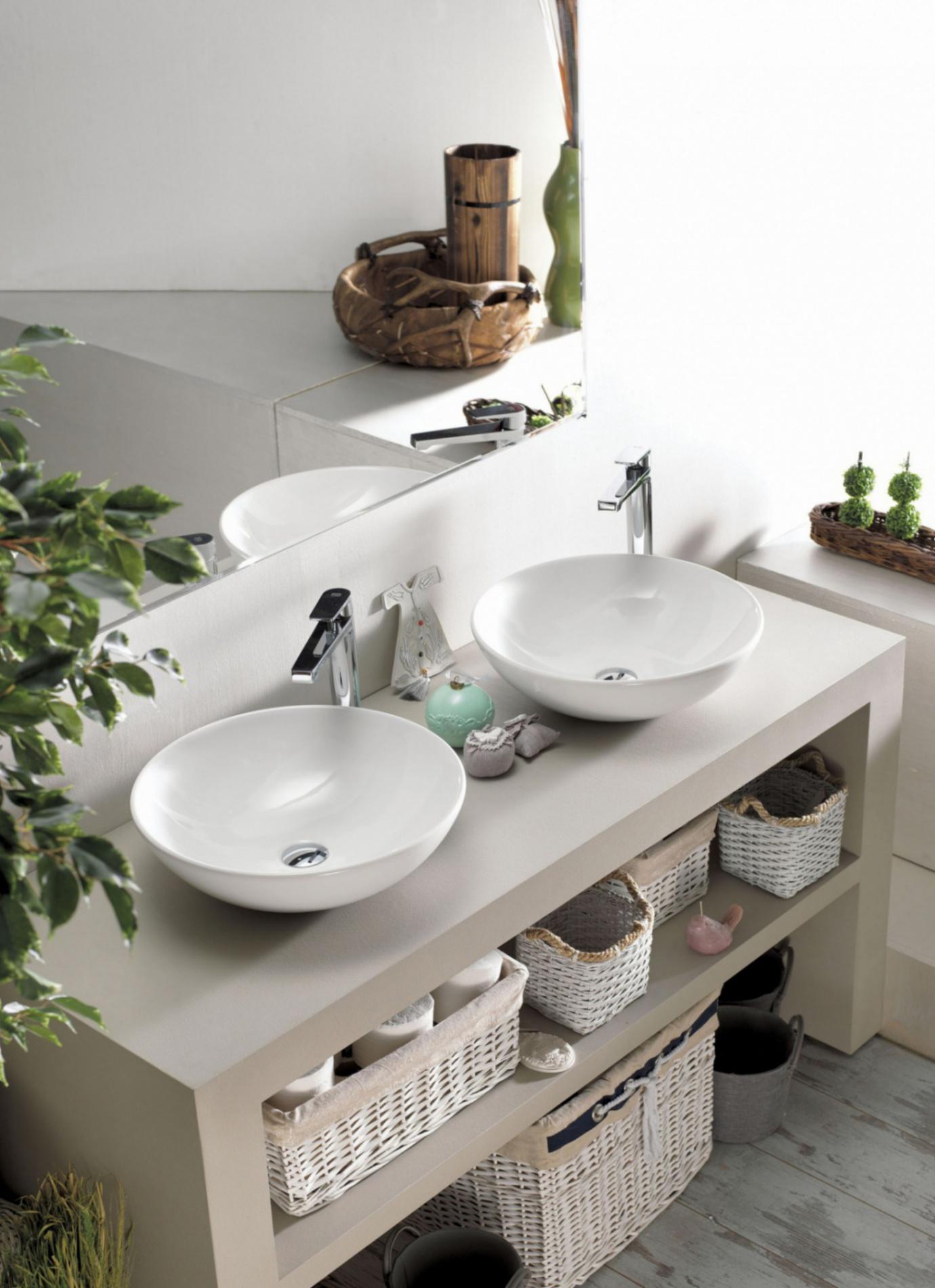 Turkuaz CeraStyle Zero White umivaonik (lavabo) 46x46 nadgradni 71600