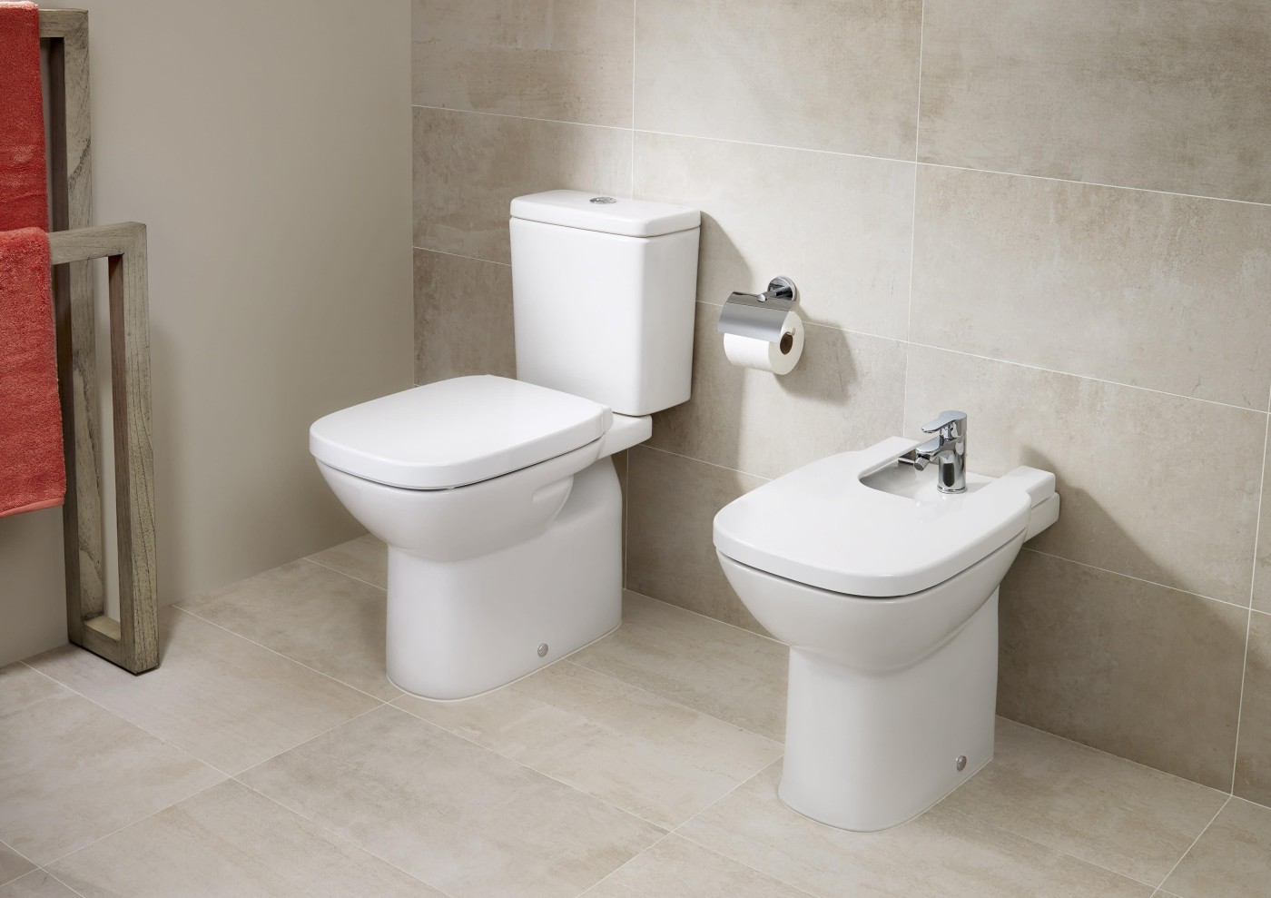 Roca Debba Squere White WC šolja podna 35,5x52x40 sa odvodom u podu (simplon) A347996000
