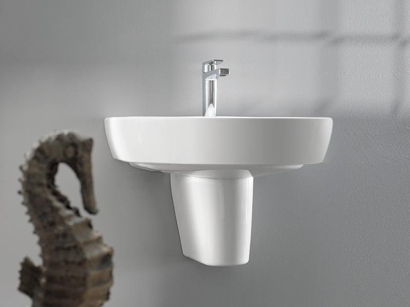 Turkuaz CeraStyle Bella White polustub za umivaonik 16800