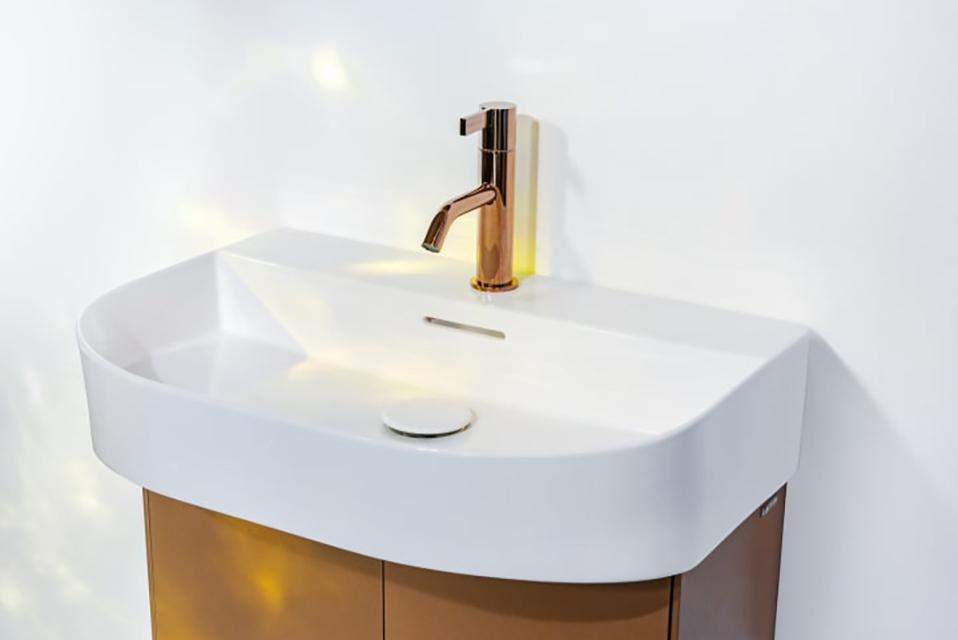 Laufen Sonar White umivaonik (lavabo) 60x42x14,5 konzolni sa prelivom 8.1034.2.000.104.1