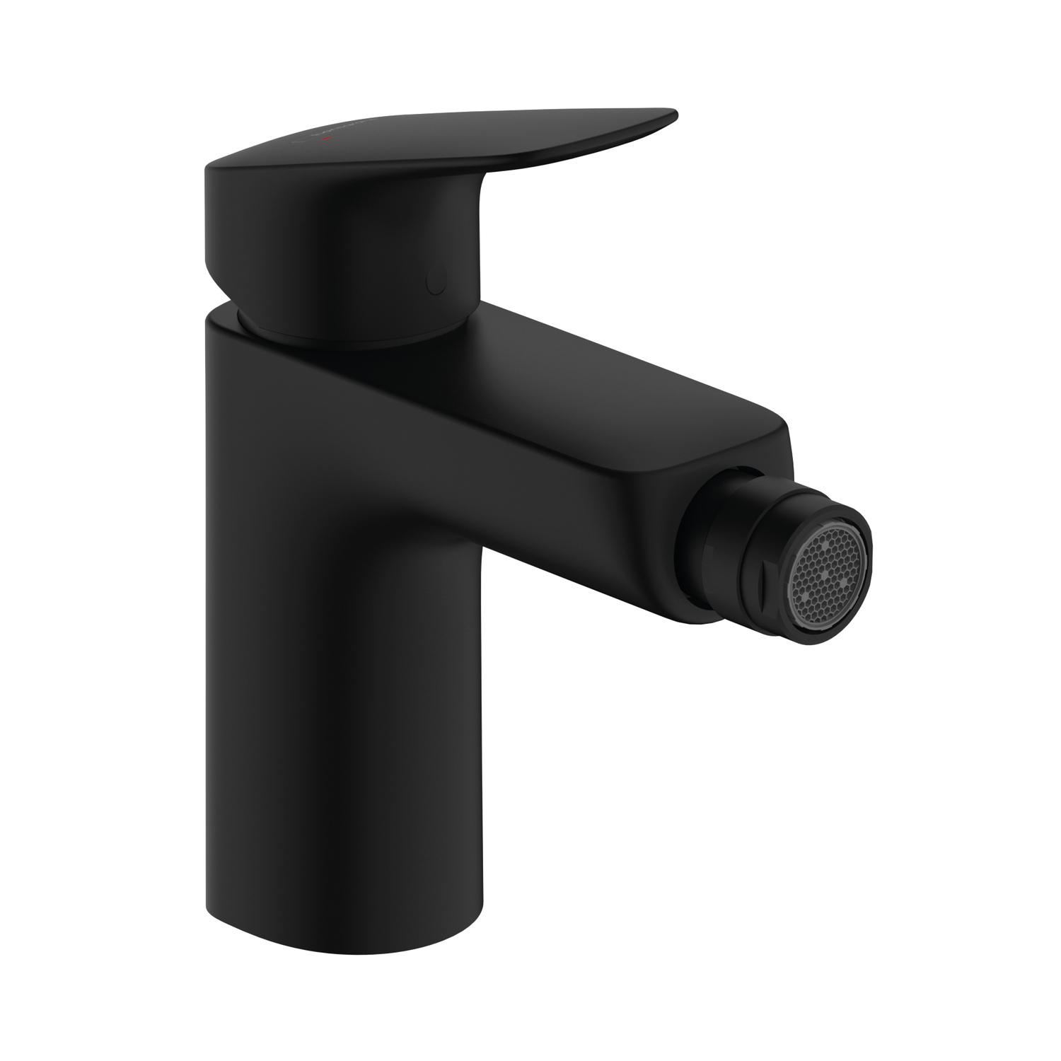 Hansgrohe Logis 100 Matt Black baterija (slavina) za bide sa odlivnim ventilom sifona pop-up 71200000