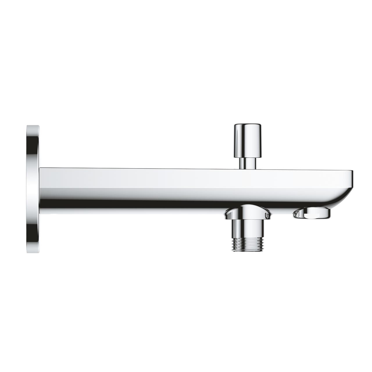 Grohe BauContemporary 180 Chrome izliv zidni sa priključkom za crevo i prebacivačem 13390000