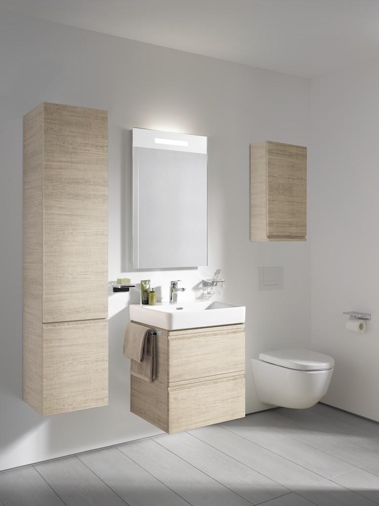 Laufen Pro S White umivaonik (lavabo) 60x46,5x9,5 konzolni sa rupom za bateriju 8.1096.3.000.104.1