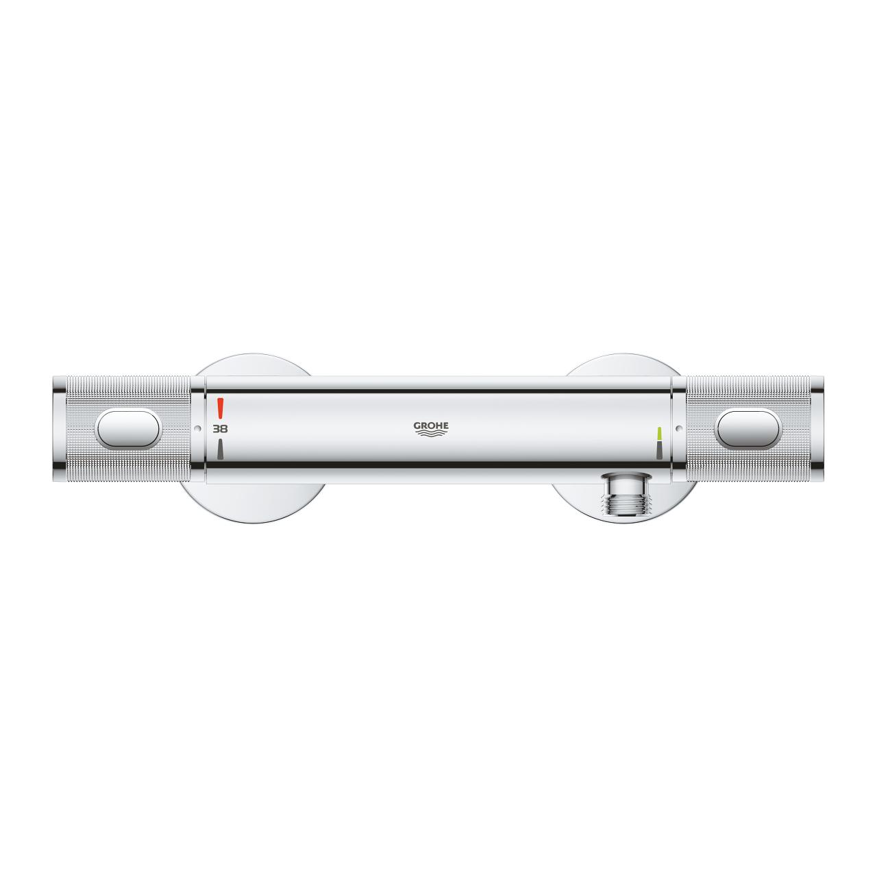 Grohe Grohtherm 1000 Chrome baterija za tuš termostatska sa Tempesta 100 ručnim tuš setom 34783000