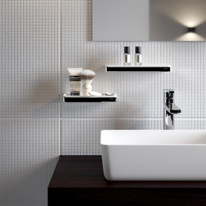 Geesa Frame 210 White/Chrome polica 918802-02