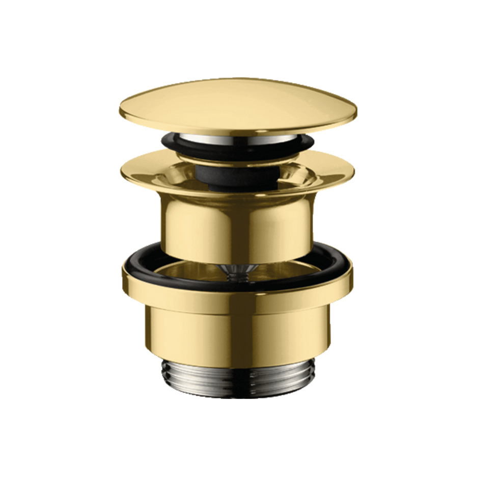 Hansgrohe Metropol 110 Polished Gold Optic Air Power EcoSmart baterija (slavina) za umivaonik sa odlivnim ventilom sifona push-open metalnim 32507990