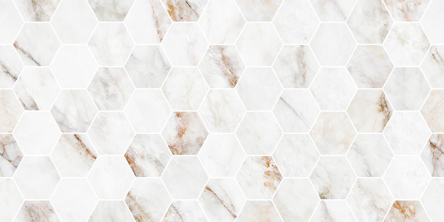 Keramika Kanjiža Marvel Hexagon 30x60 8,8mm pločica zidna 1.080 51.840