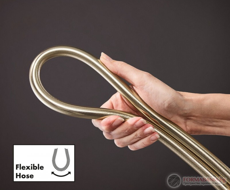 Hansgrohe Isiflex 1600 Polished Gold Optic crevo za ručni tuš 28276990