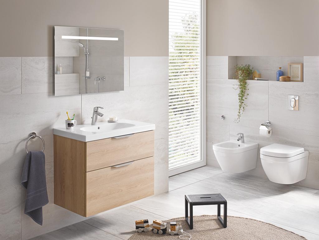 Grohe Euro Ceramic Alpine White PureGuard Rimless WC šolja konzolna 3932800H
