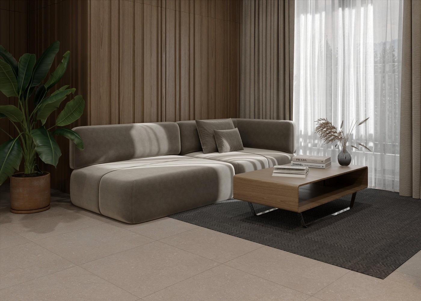  Zorka keramika Natural Taupe 60x60 9mm pločica podno-zidna 1.440 43.200