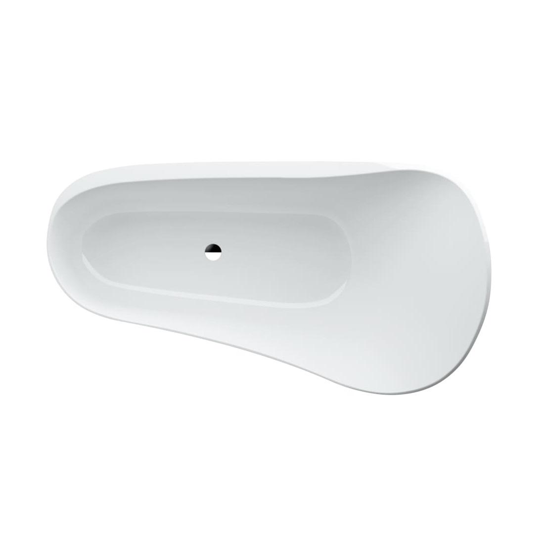 Laufen Palomba White kada 180x89x54,5-90 samostojeća sa prelivom 2.4580.2.000.000.1