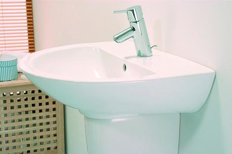 Jika Mio White umivaonik (lavabo) 60x47x20 konzolni sa rupom za bateriju i sa prelivom 8.1071.3.000.104.1