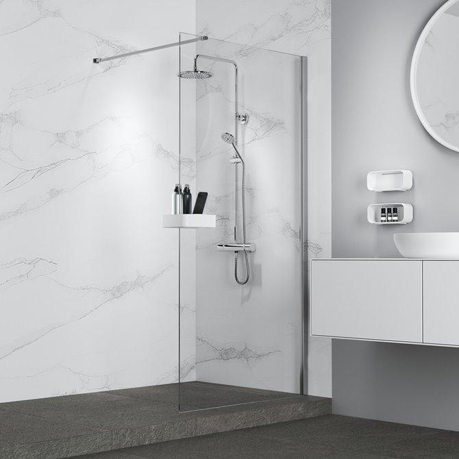 Geesa Frame White/Chrome korpa za tuš paravan 918903-01