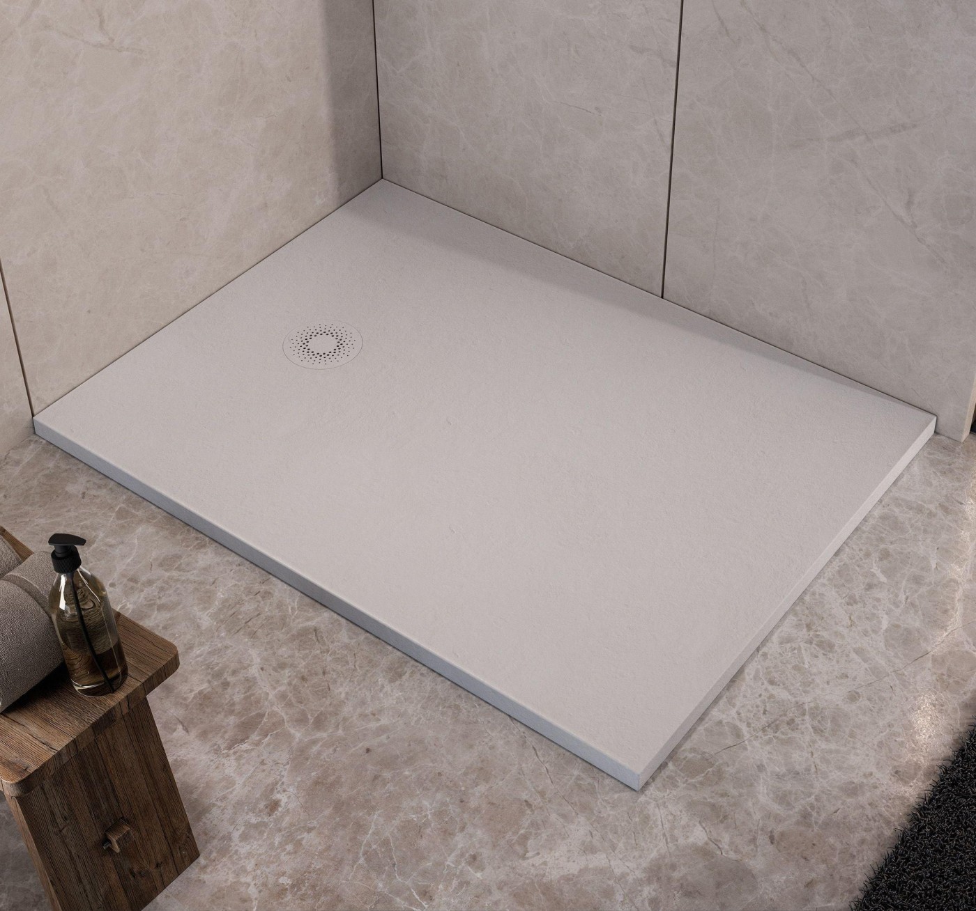 Kolpa San Hopp White tuš kada 100x100 ugradna ili nadgradna visine 35mm sa poklopcem sifona 575250