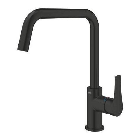 Grohe Eurosmart Black Matt baterija (slavina) za sudoperu 205mm 305672430